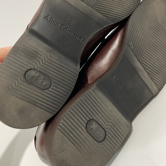 Allen Edmonds Lax Derby Oxford shoes size 10 D in chili color leather - Picture 14 of 16